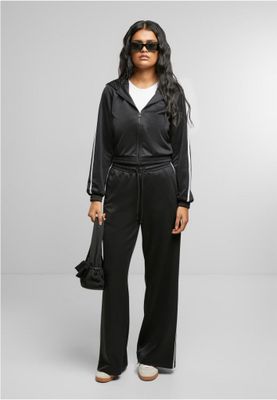 Ladies Wide Leg Track Pants