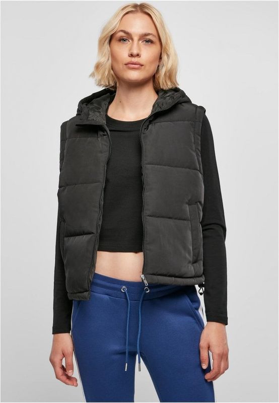 Ladies Recycled Twill Puffer Vest