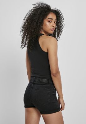Short top with dragon