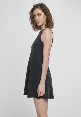 Black armless dress