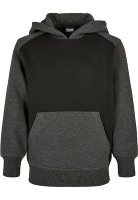 Boys 2-Tone Fake Raglan Hoody