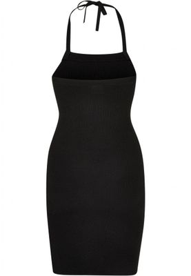 Ladies Rib Knit Neckholder Dress
