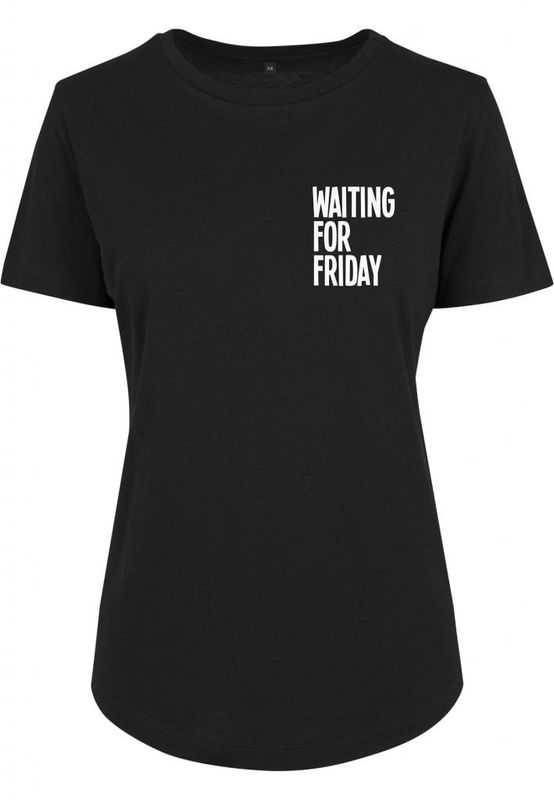 Venter på fredag ​​slimfit T-shirt dæmning
