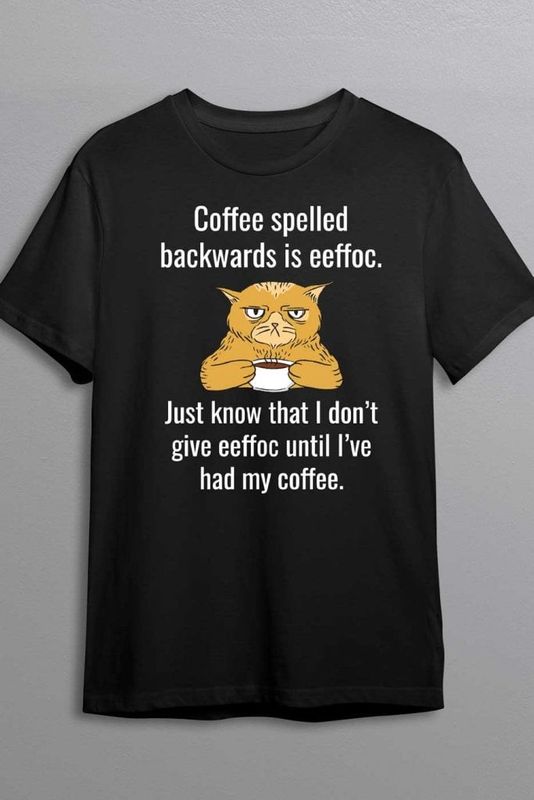 Coffee spelled backwards