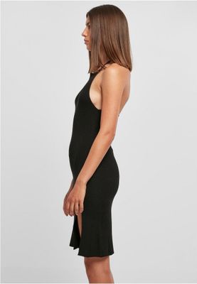 Ladies Rib Knit Neckholder Dress
