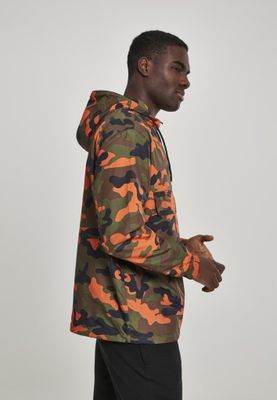 Camo Pull Over Windbreaker