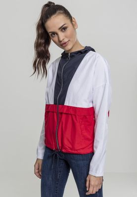 Oversize windbreaker lady