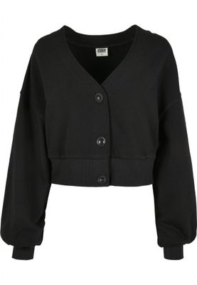 Ladies Organic Oversized Short Terry Cardigan