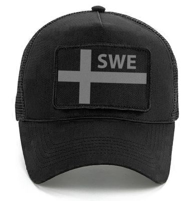 SWE gray flag trucker cap