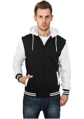 College zipped hoodie