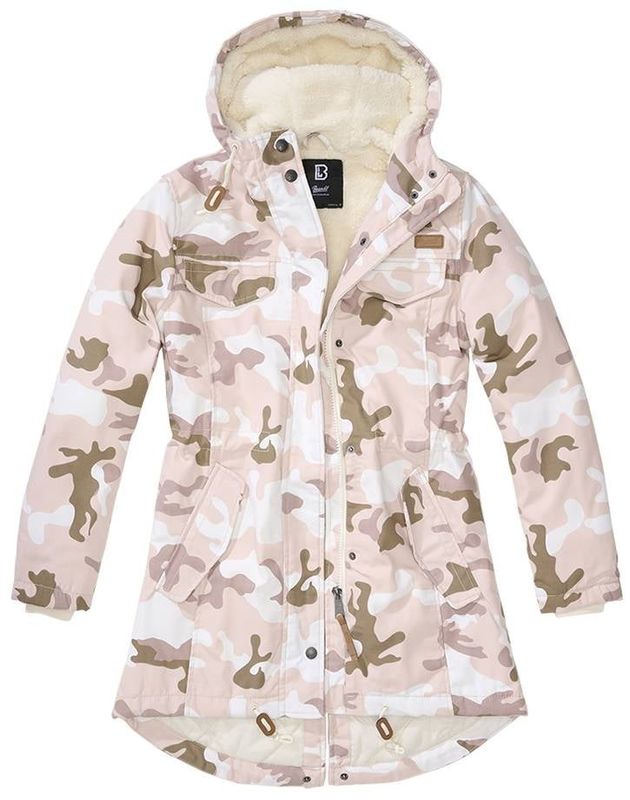 Marsh lake teddy parka candy camo - damer