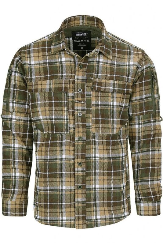 Flanell arbejdsskjorte