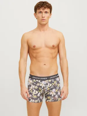 Blommiga boxershorts - 3-pack