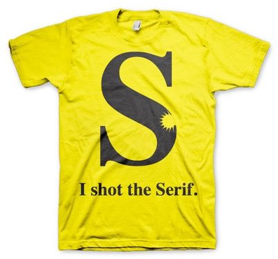 I Shot The Serif