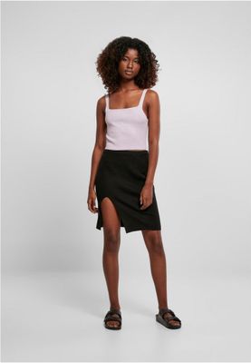 Ladies Cropped Knit Top