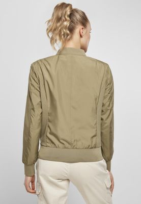 Women's bomber jacket with thin lining