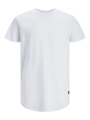 T-shirt med rundat avslut