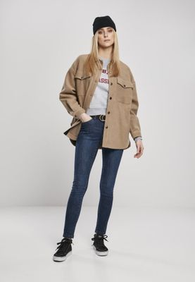 Light shirt jacket for women