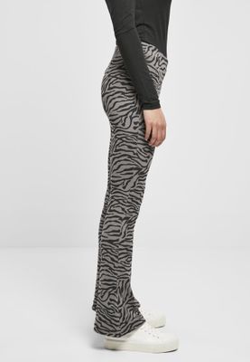 Zebra boot cut leggings dam