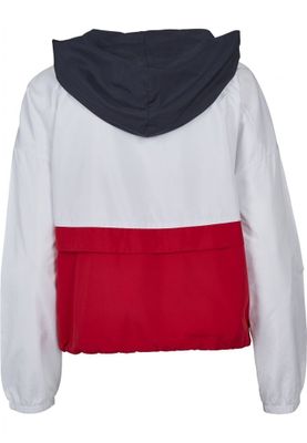 Oversize windbreaker lady
