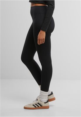 Sportleggings för damer med bred midja och slimmad passform