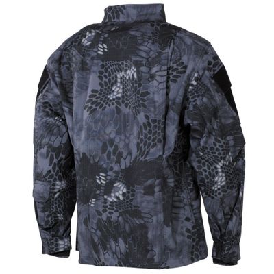 Military jacket snake pattern
