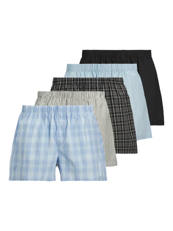 Rymliga boxershorts - 5-pack