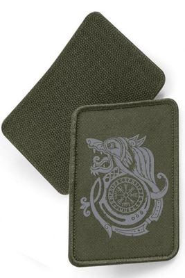 Garm dog - fabric patch with velcro