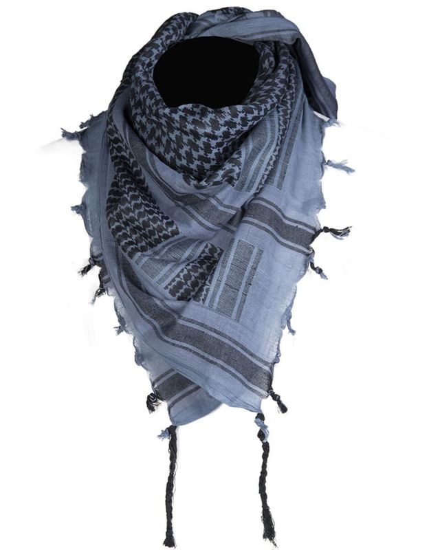 Shemagh blue/black