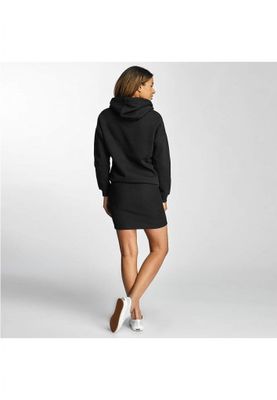 Sweatshirt dress with hood