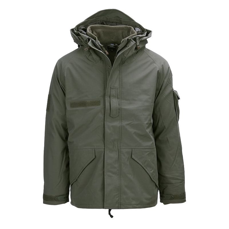 M65 Militær parka - aftagelig inderjakke i fleece
