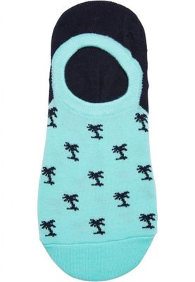 Reccyled Yarn Invisionbile Palmtree Socks 4-Pack
