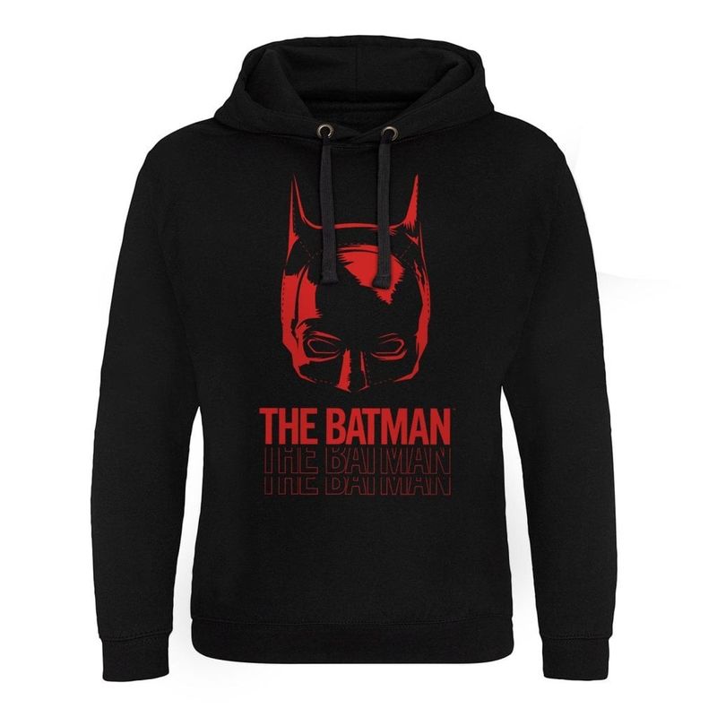 The Batman Layered Logo Epic Hoodie Mand