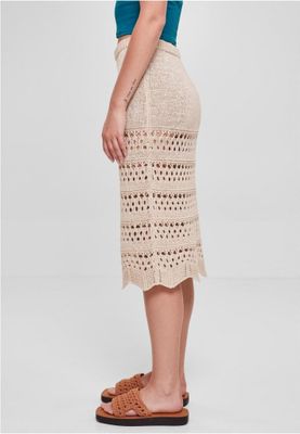 Crocheted Women's Skirt 3/4