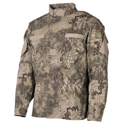 Military jacket snake pattern