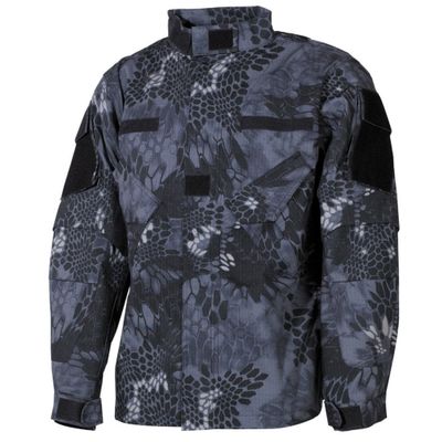 Military jacket snake pattern
