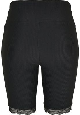 Cycling pants with lace lady