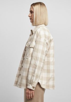 Ladies Flanell Padded Overshirt