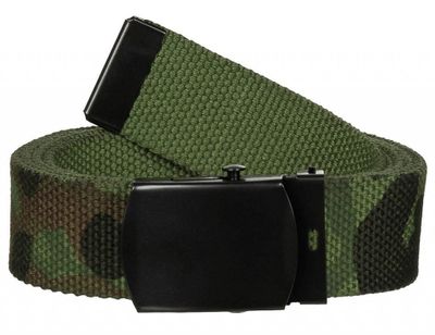 Lærred bælte camo
