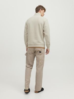 Half zip sweatshirts moonbeam herr