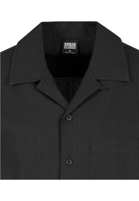 Relaxed Seersucker Short Sleeve Shirt
