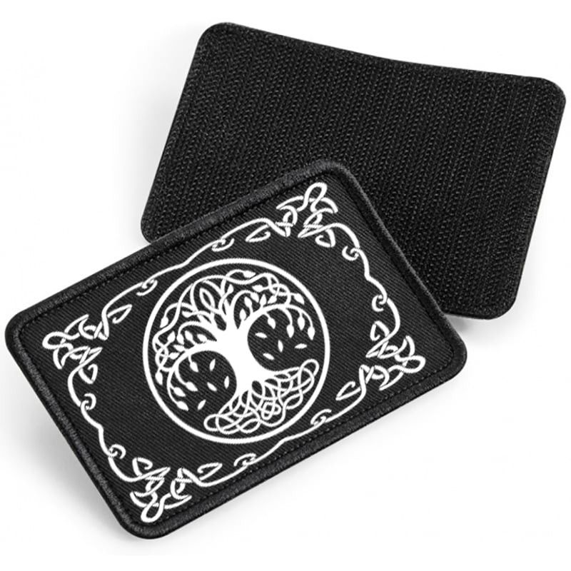 Yggdrasil - stof platch med velcro