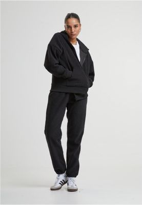 Ladies Jacquard Velvet Oversized Zip Hoody