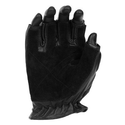 Fingerless police gloves