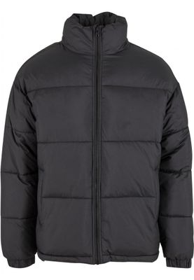 Thick Puffer Jacket Men with High Collar