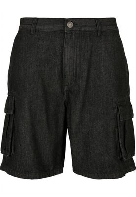 Organic cargo shorts in jeans for men
