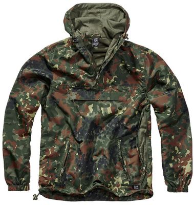 Wind jacket unlined camouflage