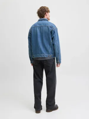Svarta baggy fit jeans herr - ALEX