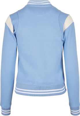 Light blue baseball jacket women
