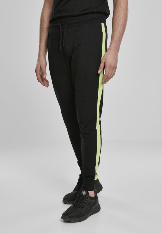 Sweatpants with neon stripe